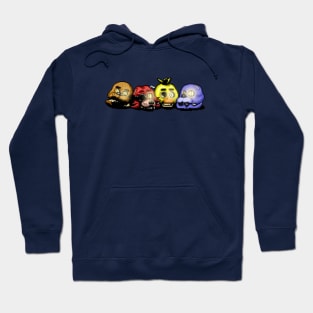 Five Nights at Freddy's 3 Pixel art Ending heads Hoodie